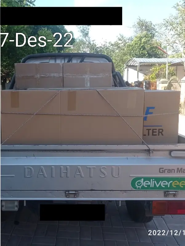 kiriman hepa ke jogja